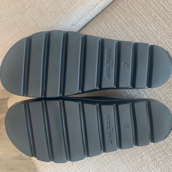 J/Slides Black Platform worn once - Picture 5 of 10